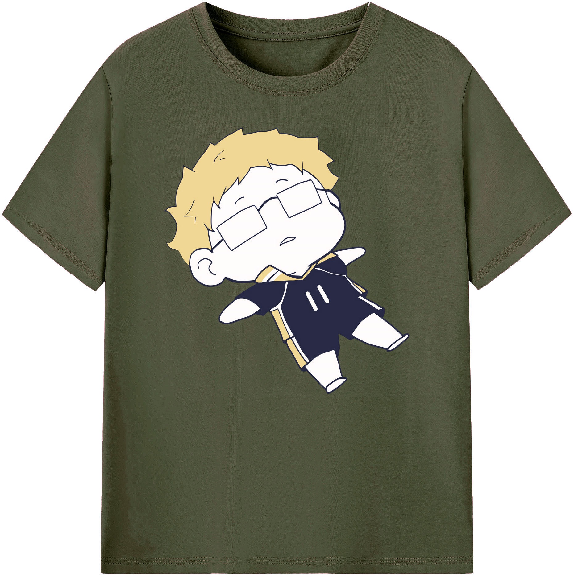 （画像用） ハイキュー!! Haikyu!! 綿100％ メンズ半袖Tシャツ｜肌触りやわらか＆通気性